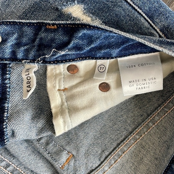 ⭐️HP⭐️Sz27P GRLFRND Karolina distressed denim in “Close to You” colour EUC - Picture 10 of 14